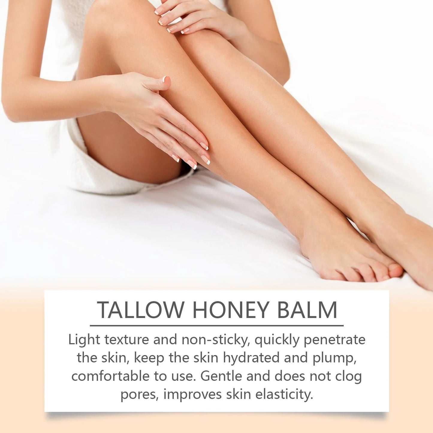 Tallow Honey Cream – Intense Hydration & Skin Glow Moisturizer for Face & Body