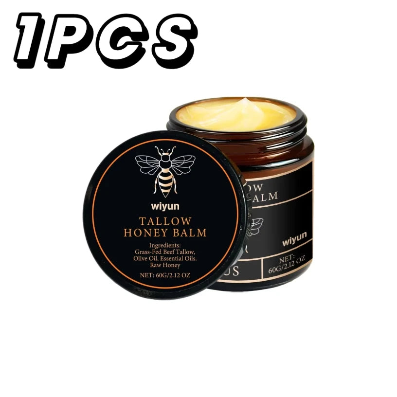 Tallow Honey Cream – Intense Hydration & Skin Glow Moisturizer for Face & Body